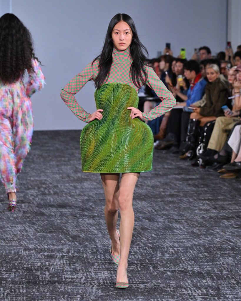 ANREALAGE Spring/Summer 2027 runway look 24