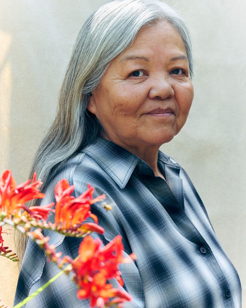 Portrait accompanying Aritzia’s Susan Point collaboration announcement