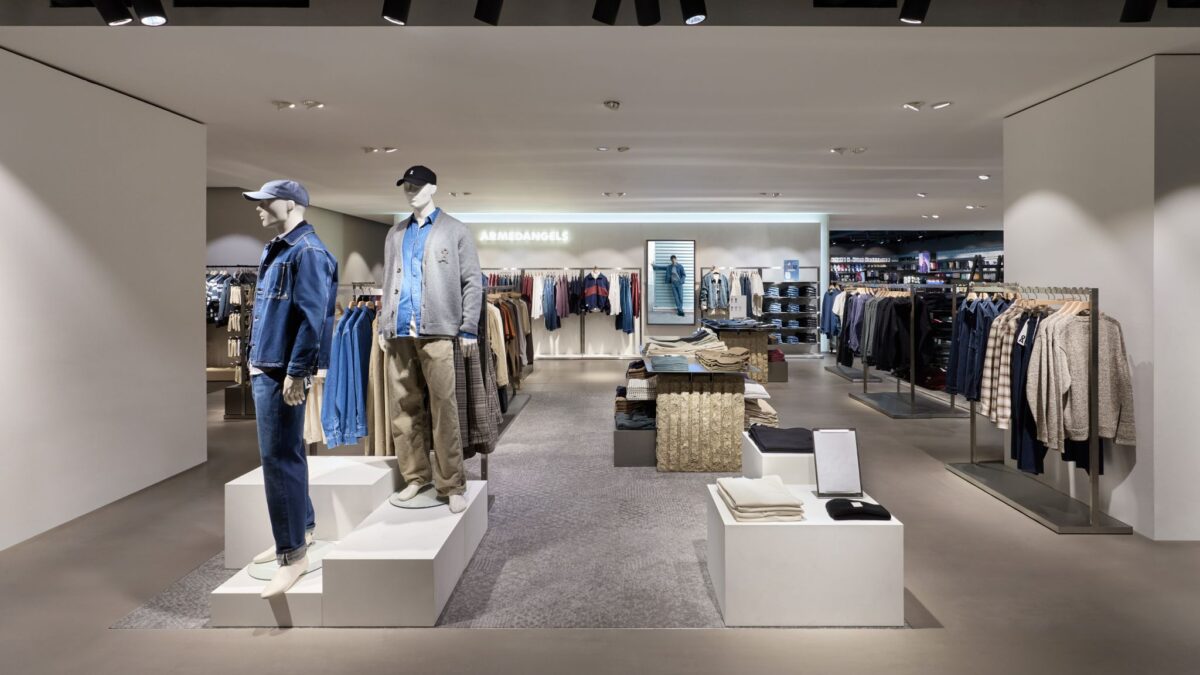 ARMEDANGELS menswear shop-in-shop at Kastner and Öhler — image 4