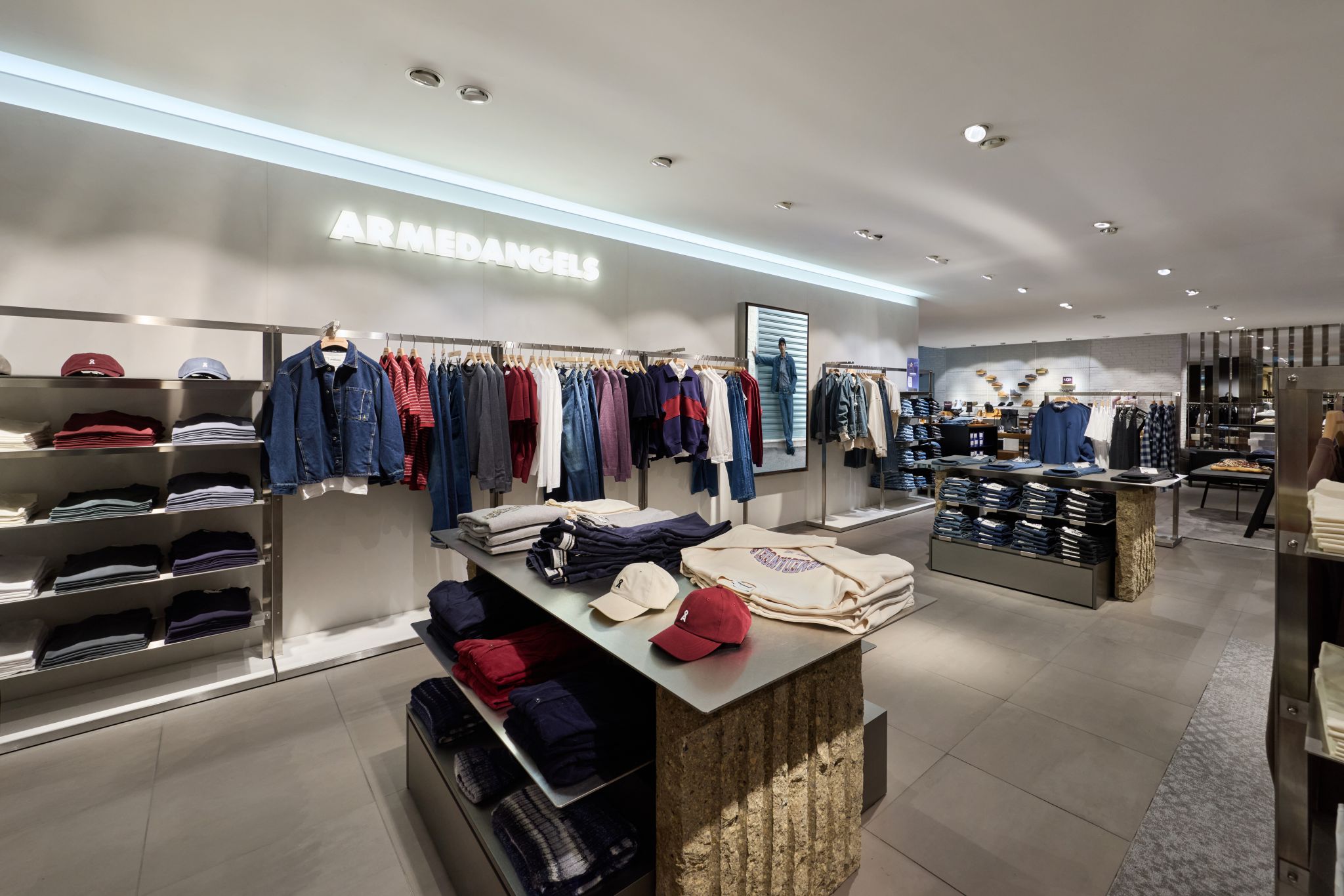 ARMEDANGELS menswear shop-in-shop at Kastner and Öhler — image 3