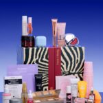 ASOS 2026 Face + Body Advent Calendar and a selection of included beauty products