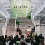Athleta Quest employee event with San Francisco Ballet dancers on stage