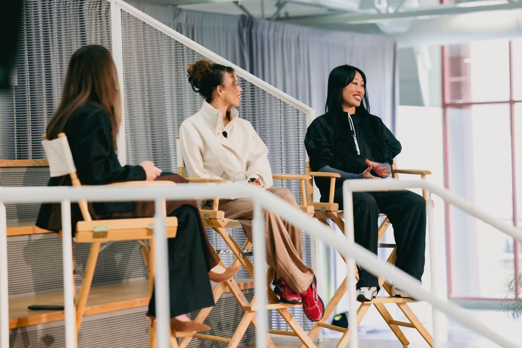 Discussion at Athleta’s Quest event