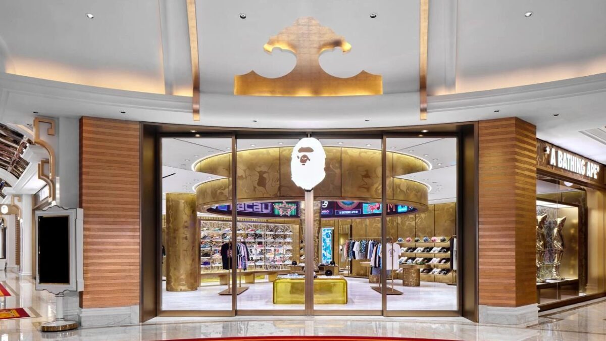 A BATHING APE store at Changsha IFS — image 1