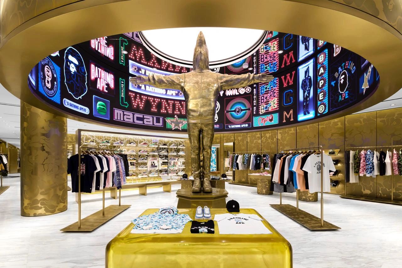 A BATHING APE store at Changsha IFS — image 2