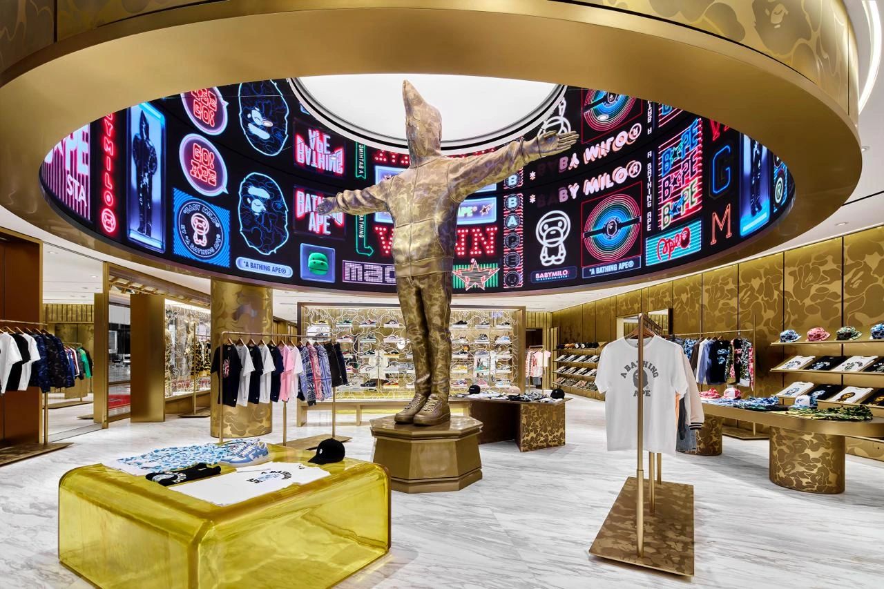 A BATHING APE store at Changsha IFS — image 4