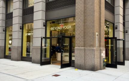 Beyond Yoga New York storefront