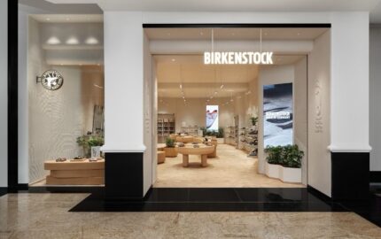Entrance to the Birkenstock store at Mall of the Emirates in Dubai
