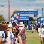 Brooks activation entrance at Daisy Chain Fields