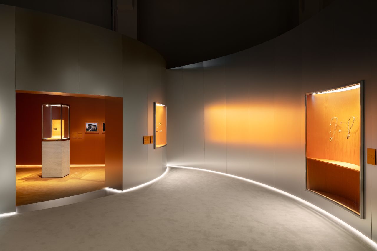 Bvlgari jewelry and color storytelling inside the Kaleidos exhibition in Shanghai