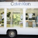 Calvin Klein mobile retail store on campus