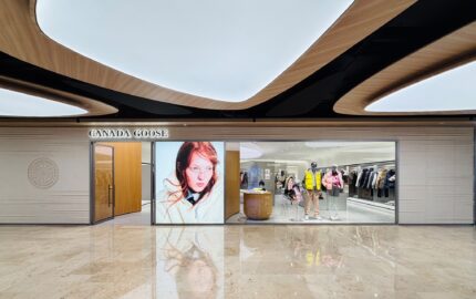 Canada Goose Nanjing store entrance