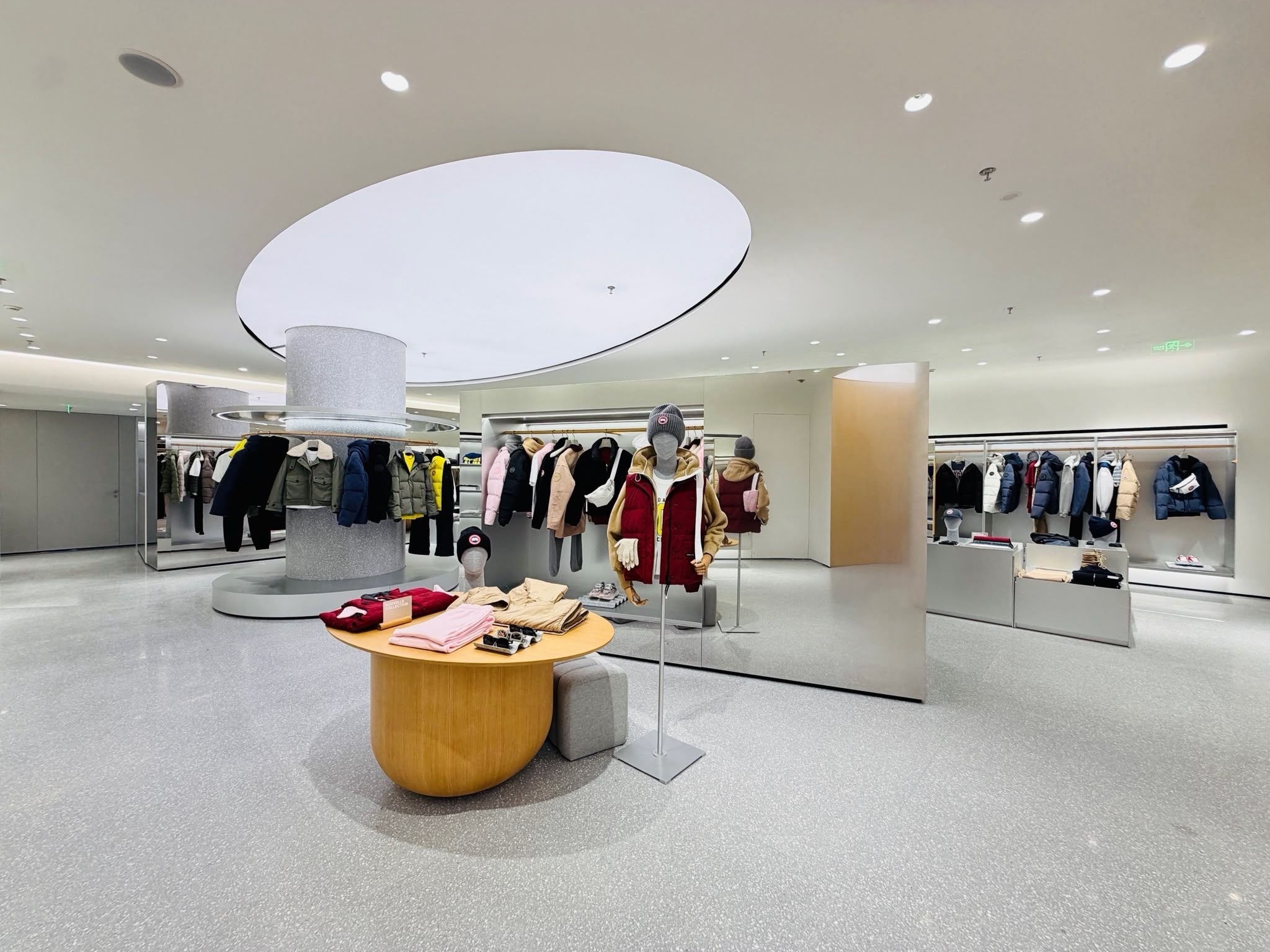 Canada Goose Nanjing sales floor