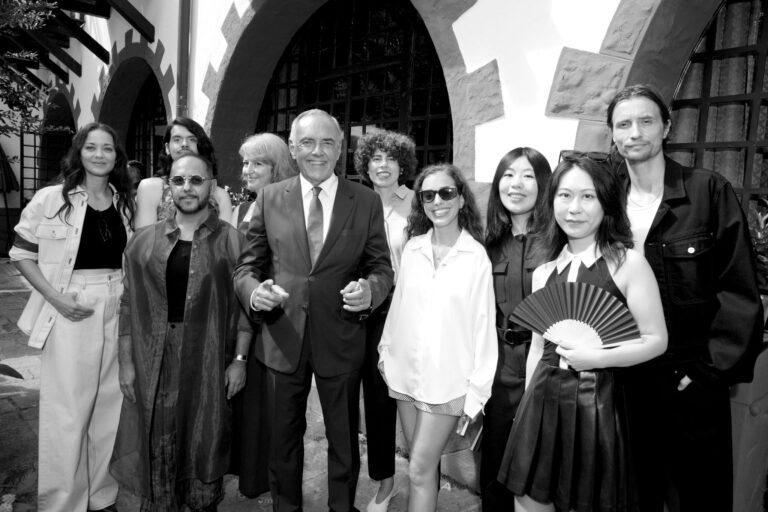 Marion Cotillard, Alberto Barbera and Biennale College Cinema filmmakers at the 83rd Venice International Film Festival