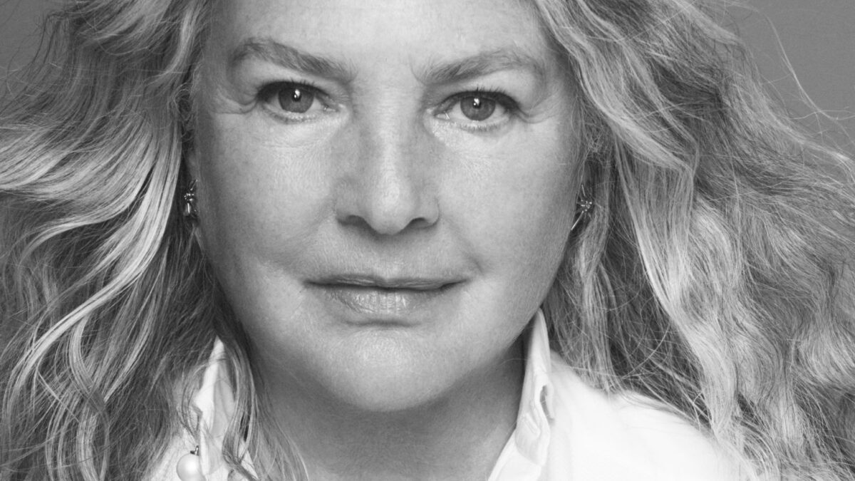 Black-and-white portrait of Lucia Pieroni, Chanel’s new creative makeup director