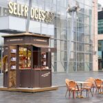 CHANEL COCO MADEMOISELLE CRUSH ABSOLU kiosk at Manchester Exchange Square