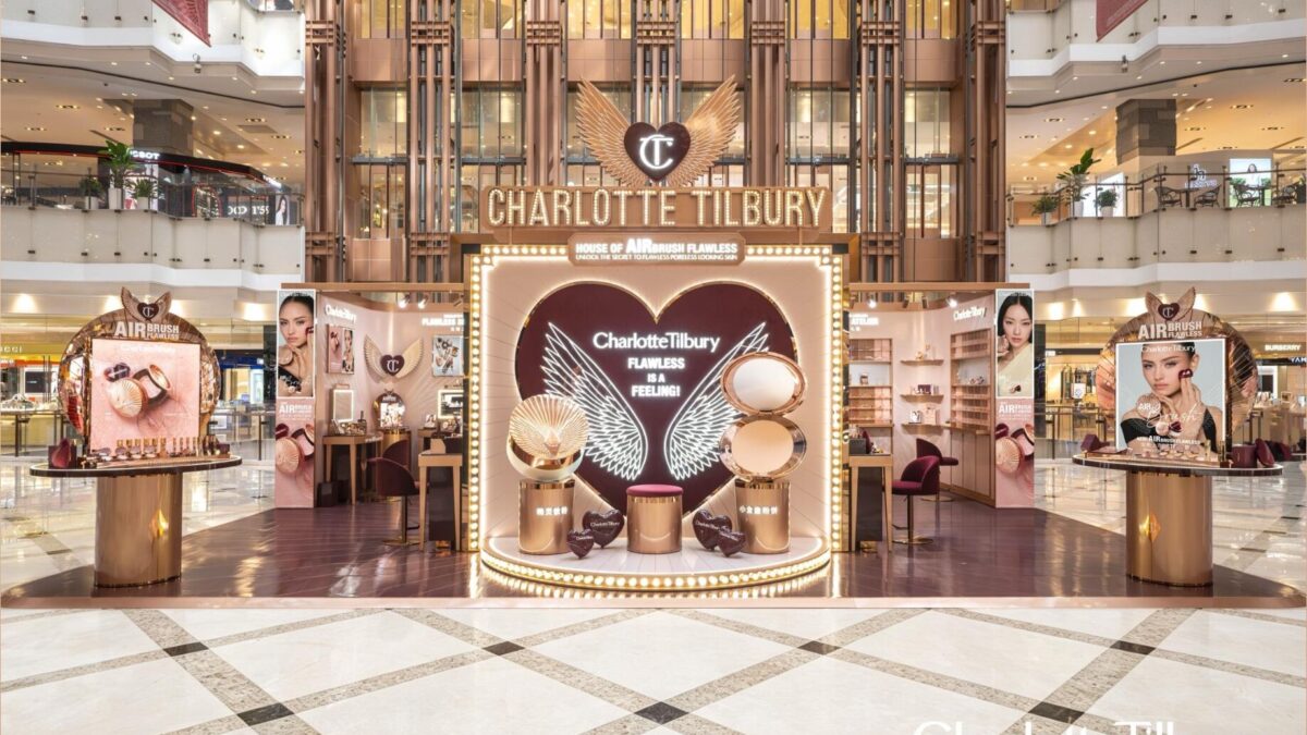 Charlotte Tilbury Airbrush pop-up at Shanghai Daimaru
