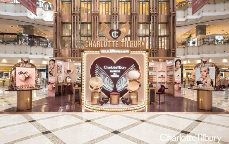 Charlotte Tilbury Airbrush pop-up at Shanghai Daimaru