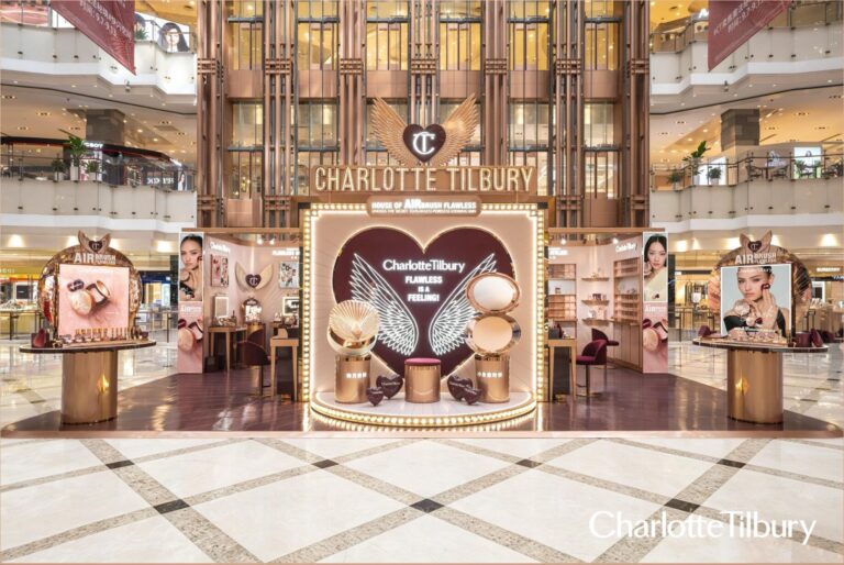 Charlotte Tilbury Airbrush pop-up at Shanghai Daimaru