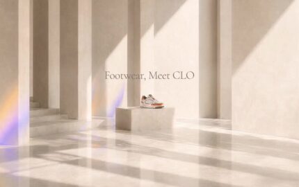 Footwear model shown in CLO’s digital design video