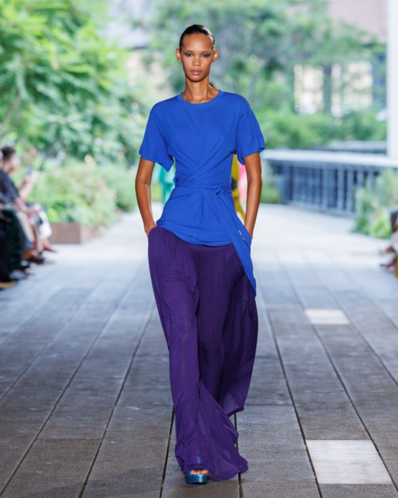 Diane von Furstenberg Spring/Summer 2027 runway look 06