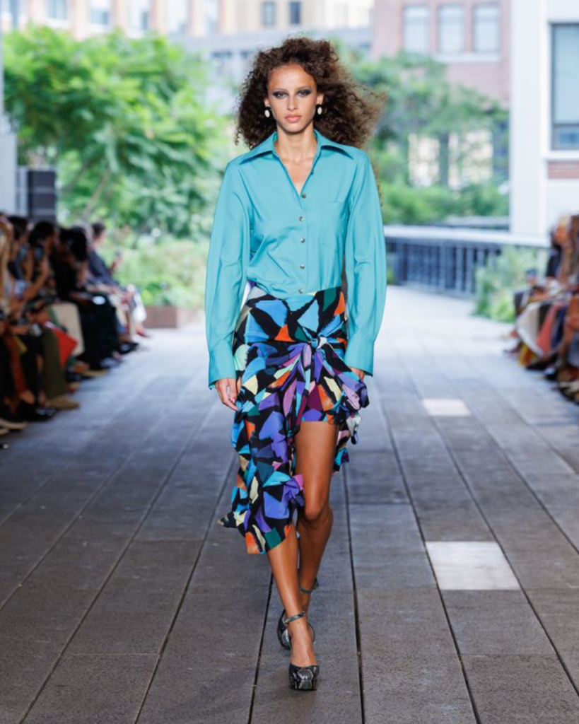 Diane von Furstenberg Spring/Summer 2027 runway look 11