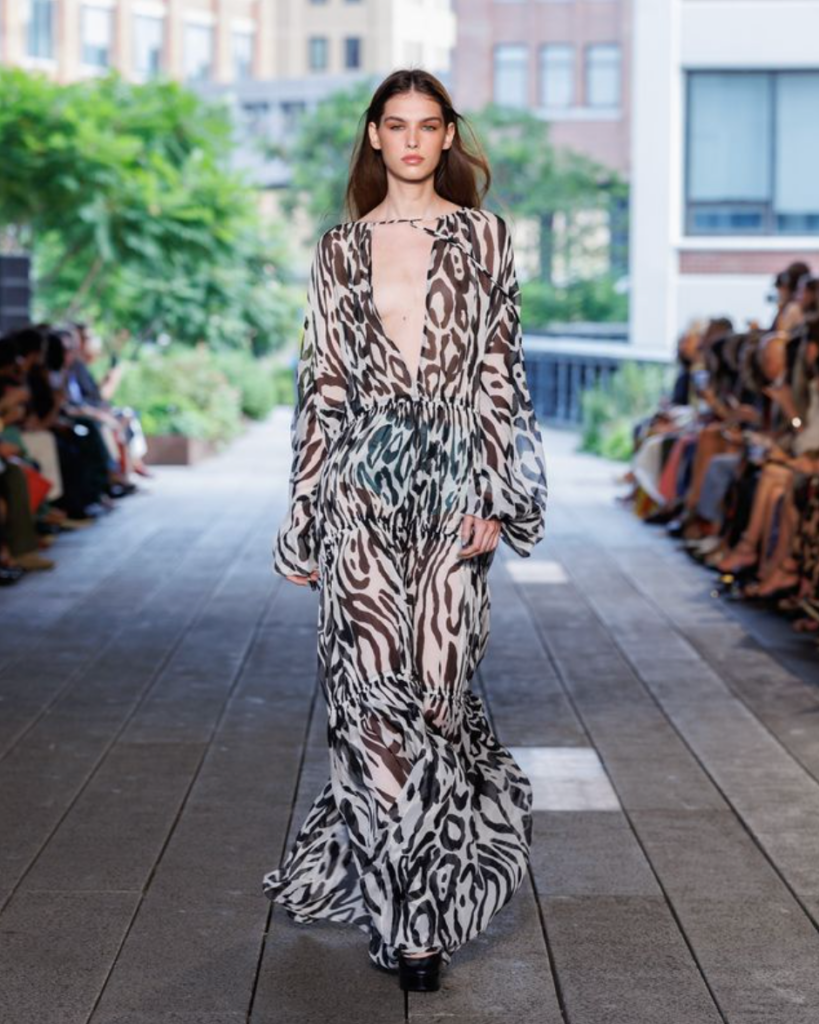 Diane von Furstenberg Spring/Summer 2027 runway look 12
