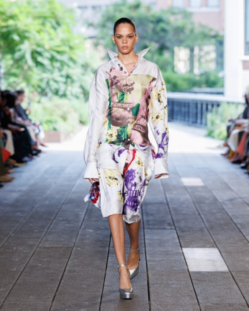 Diane von Furstenberg Spring/Summer 2027 runway look 18