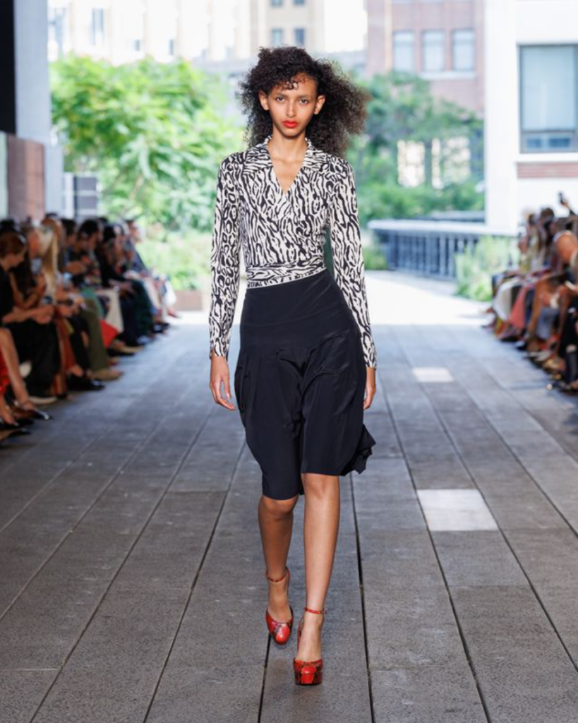 Diane von Furstenberg Spring/Summer 2027 runway look 21