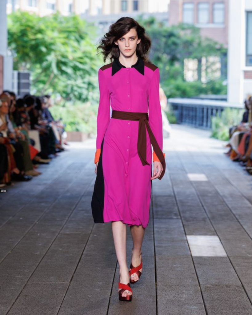 Diane von Furstenberg Spring/Summer 2027 runway look 28