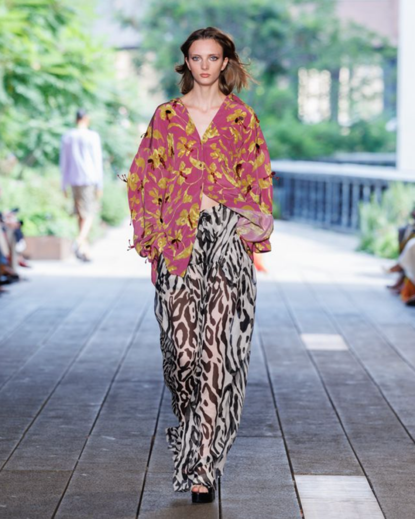 Diane von Furstenberg Spring/Summer 2027 runway look 30