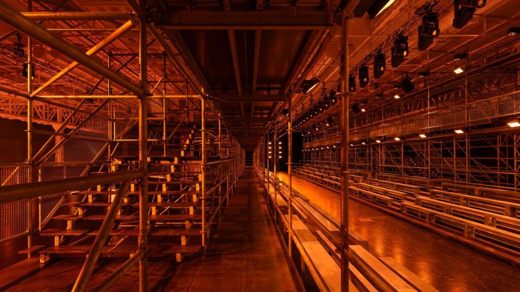 Diesel Spring/Summer 2027 runway and immersive show setting photograph 5