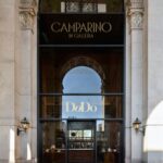 DoDo Jewels branding at Camparino in Galleria during Milan Fashion Week
