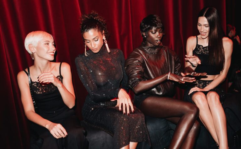 Guests at the ELIE SAAB H&M collection event in Paris