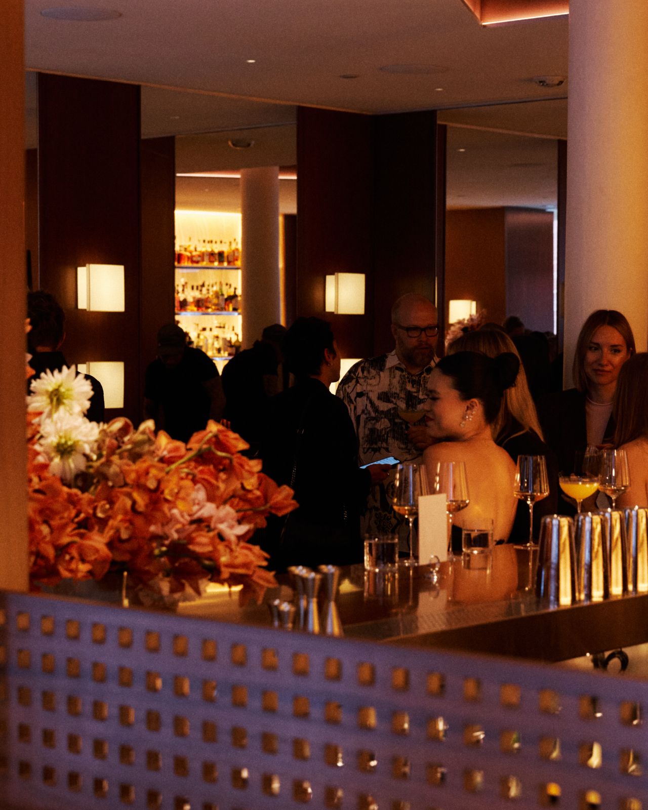 Guests at the FARFETCH evening gathering
