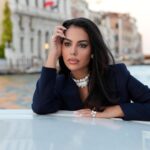 Georgina Rodriguez wearing Pasquale Bruni high jewelry in Venice