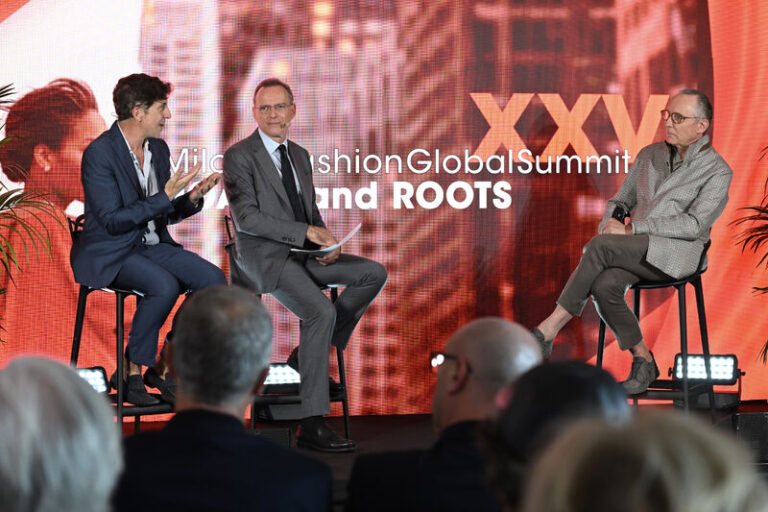 Gildo Zegna in conversation at the 2026 Milano Fashion Global Summit