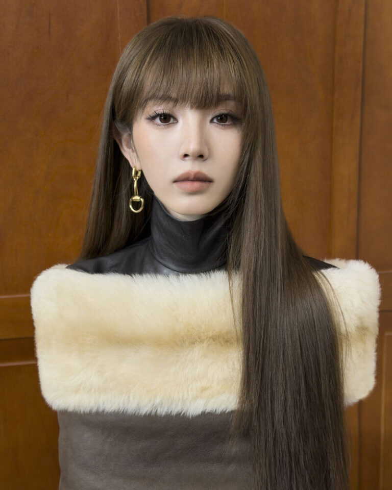 Gucci campaign image featuring Tian Xi Wei image 1