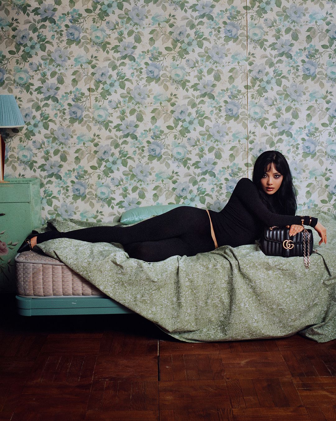 NINGNING in Gucci’s Primavera campaign, photographed by Michal Chelbin