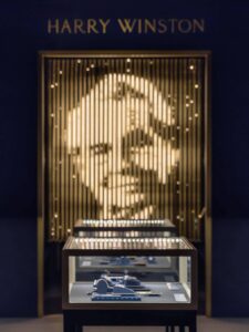 Harry Winston Rare Jewels of the World exhibition gallery in Shanghai, view 2