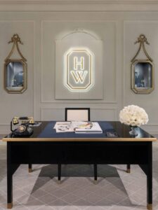 Harry Winston Rare Jewels of the World exhibition gallery in Shanghai, view 4