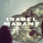 Isabel Marant Summer 2027 show teaser announcing October 1 at 8 p.m. CEST