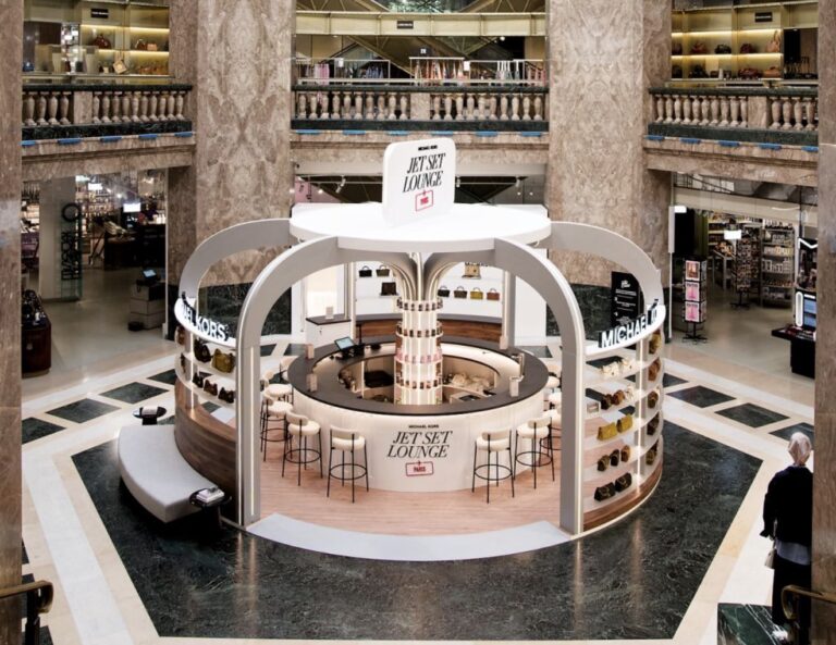 Michael Kors Brings Handbags and Wellness to Its Largest Jet Set Lounge in Paris