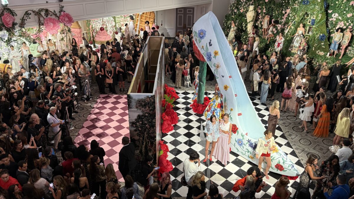 Alice + Olivia Spring/Summer 2027 Presentation Brings Wonderland Fantasy to NYFW