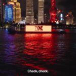 The One basketball event setting on Shanghai’s waterfront