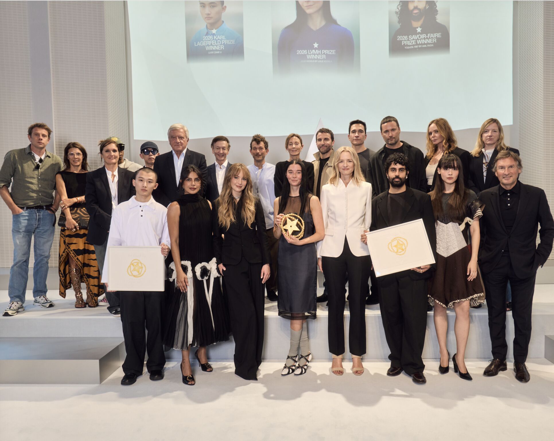 2026 LVMH Prize winners and guests at the award ceremony