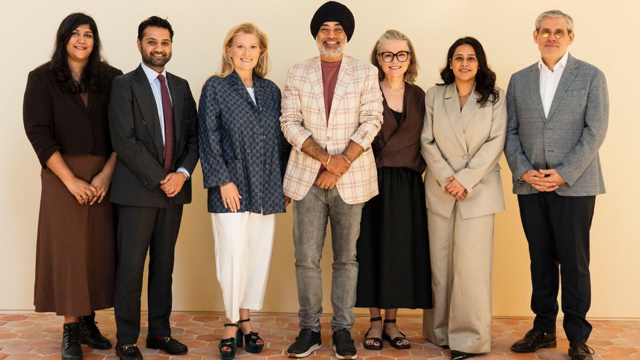 Representatives at the Kering Generation Award India partnership announcement