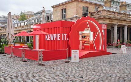 Kewpie Konbini activation in Covent Garden, image one