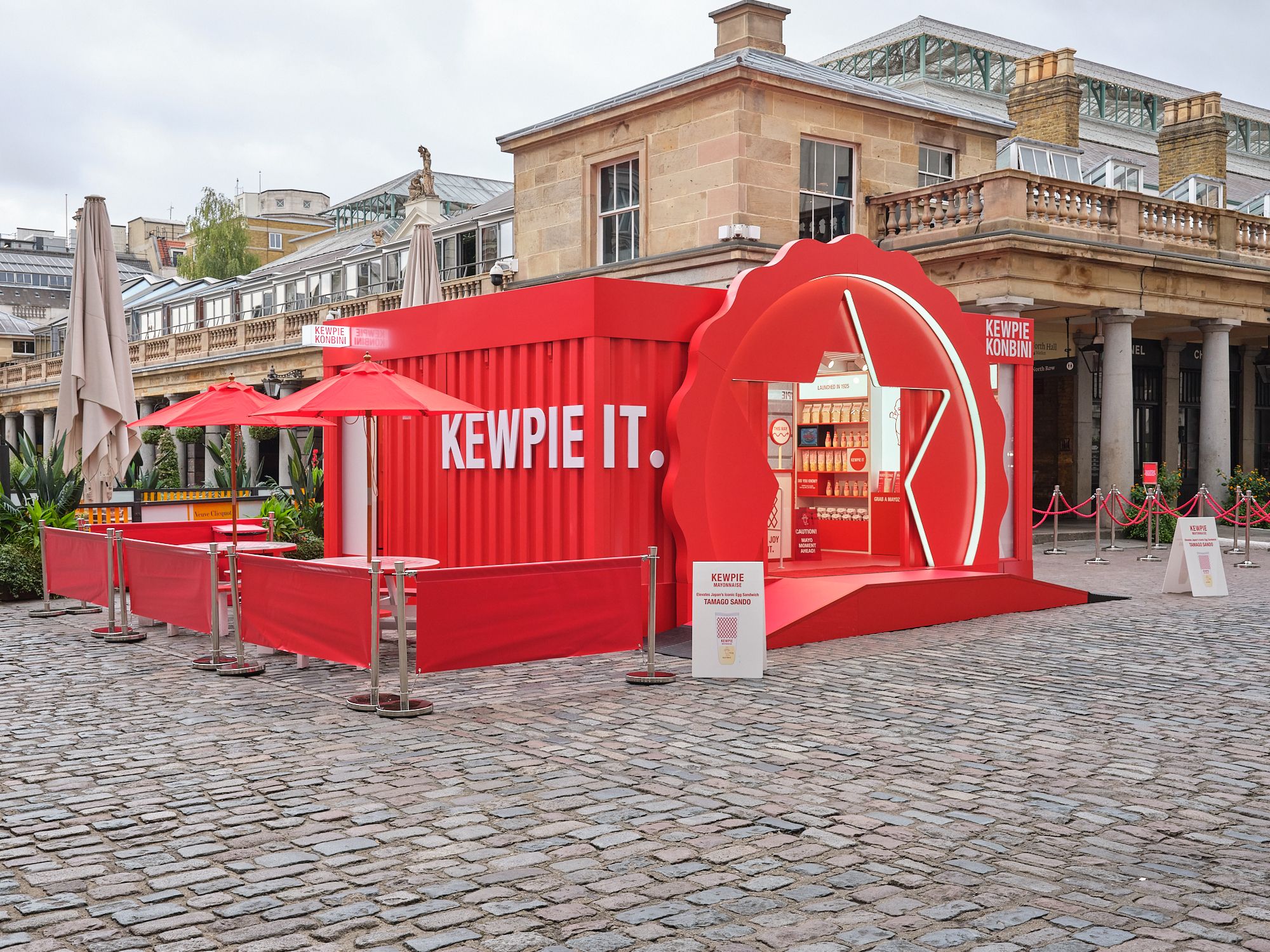 Kewpie Konbini activation in Covent Garden, image one