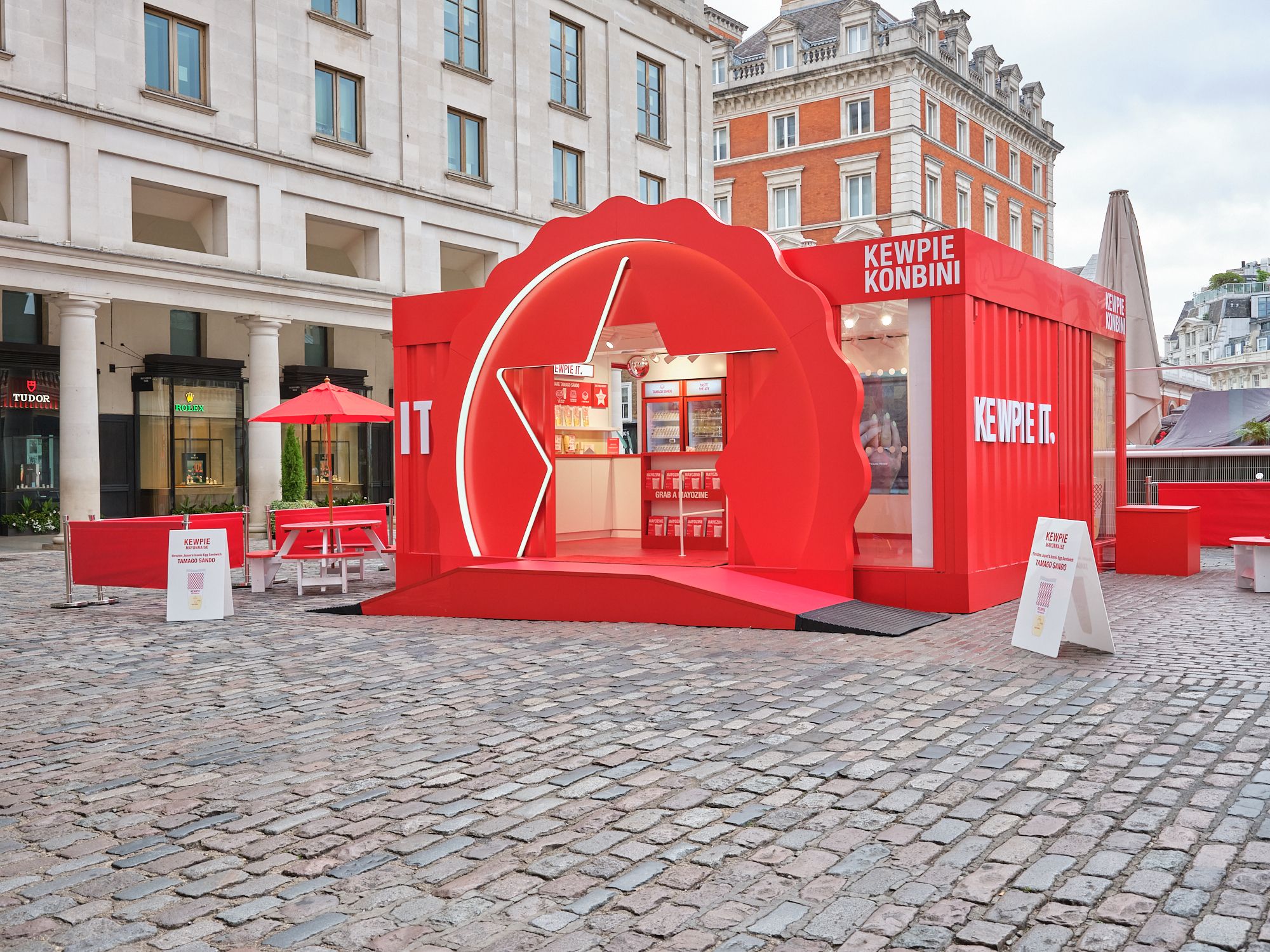 Kewpie Konbini activation in Covent Garden, image two